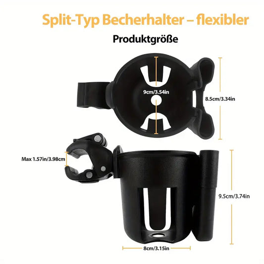 2-i-1 Mobil- og drikkevarer holder
