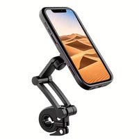 Vandtæt magnetisk mobilholder til cykel med mulighed for opladning