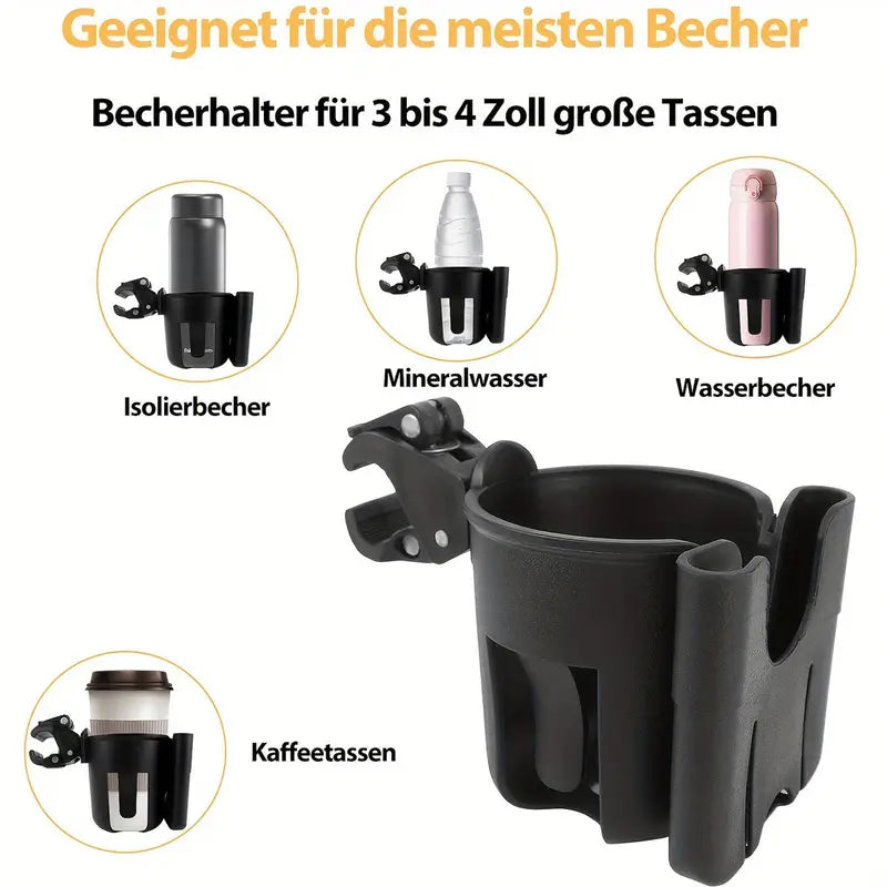2-i-1 Mobil- og drikkevarer holder