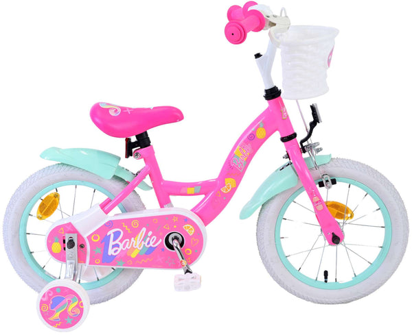 Barbie Børnecykel - Piger - 14 tommer - lyserød