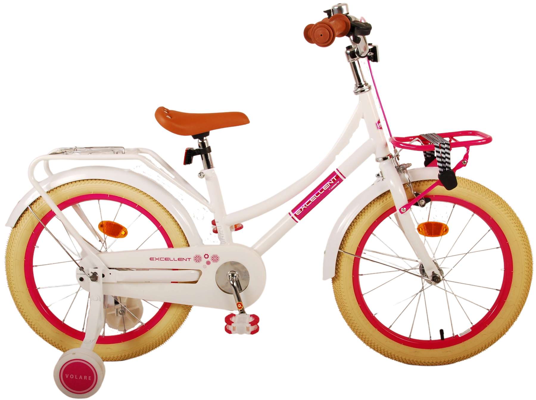 Volare - Børnecykel Med Støttehjul - 18" - Excellent