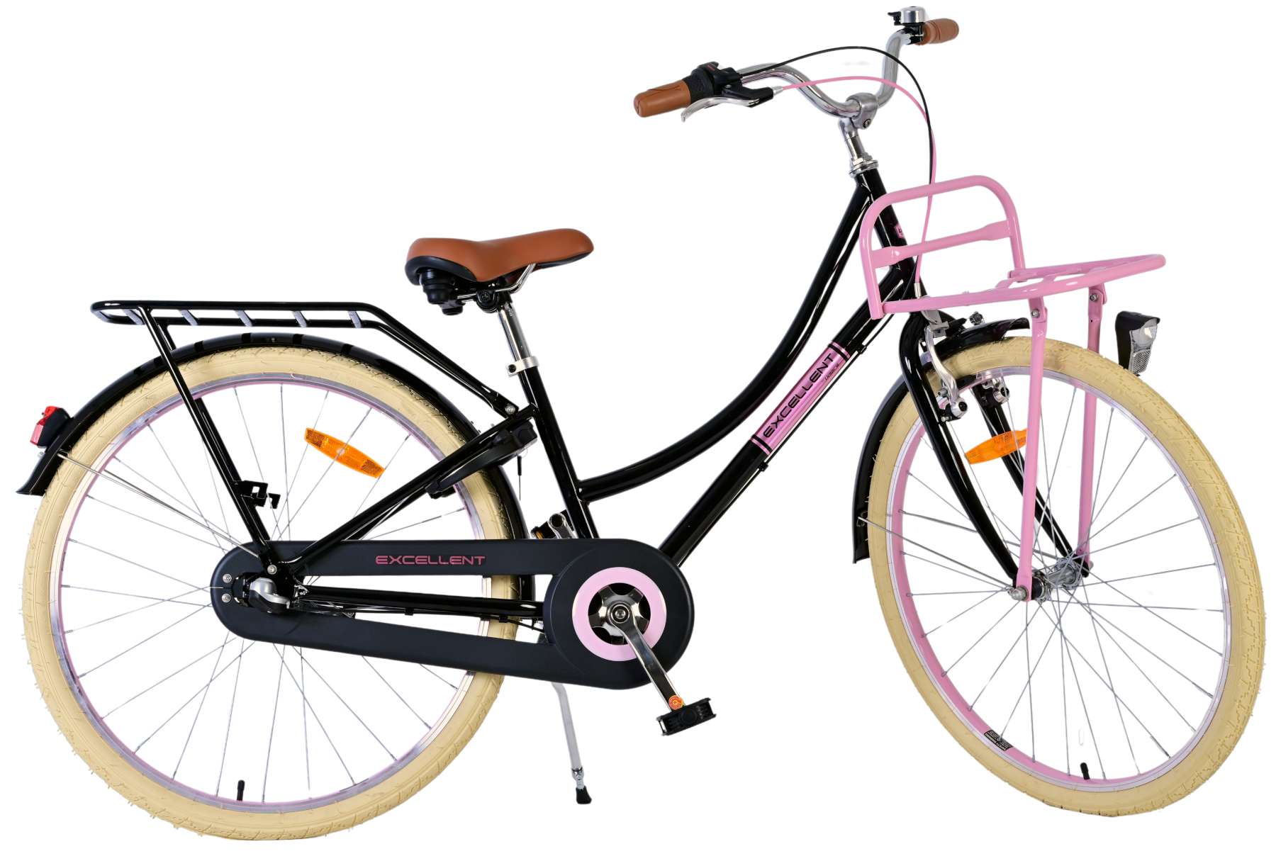 Volare Excellent Børnecykel - Piger - 26 tommer - Grøn - 3 gear