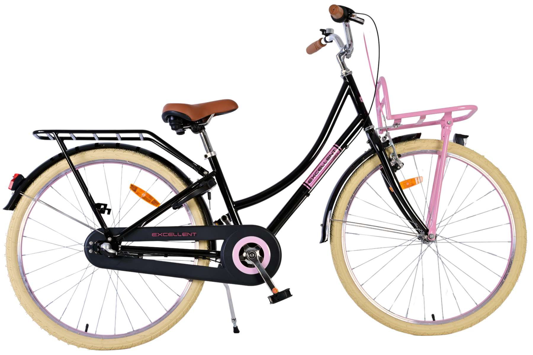 Volare Excellent Børnecykel - Piger - 26 tommer - Grøn - 3 gear