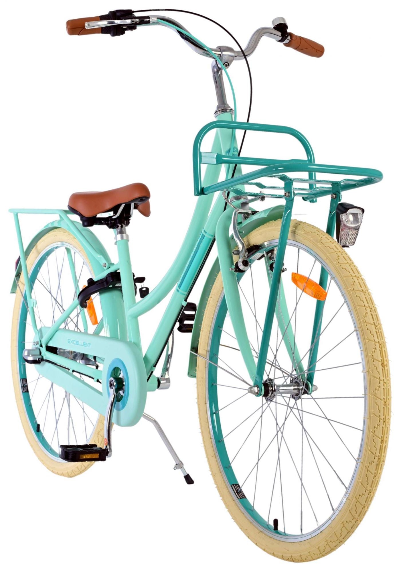 Volare Excellent Børnecykel - Piger - 26 tommer - Grøn - 3 gear