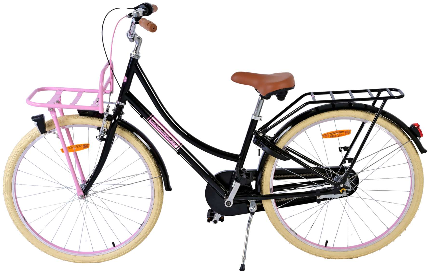 Volare Excellent Børnecykel - Piger - 26 tommer - Grøn - 3 gear