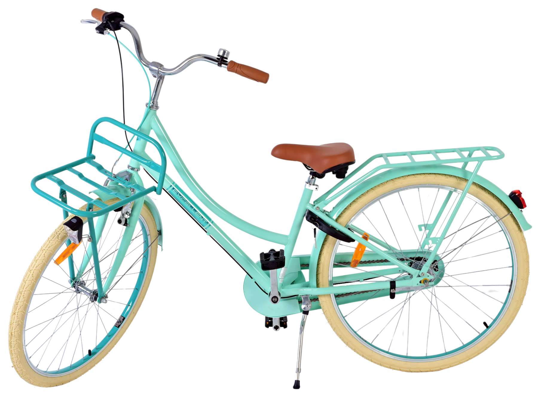 Volare Excellent Børnecykel - Piger - 26 tommer - Grøn - 3 gear