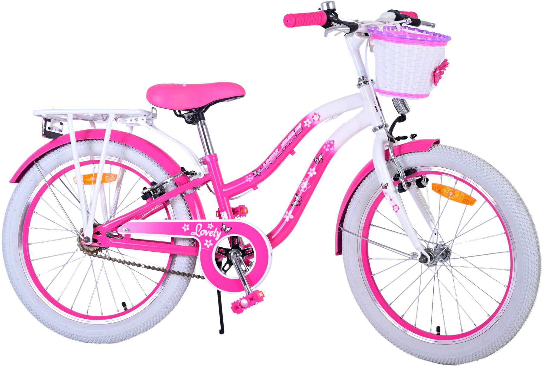 Volare - Børnecykel 20" - Lovely Pink To håndbremser
