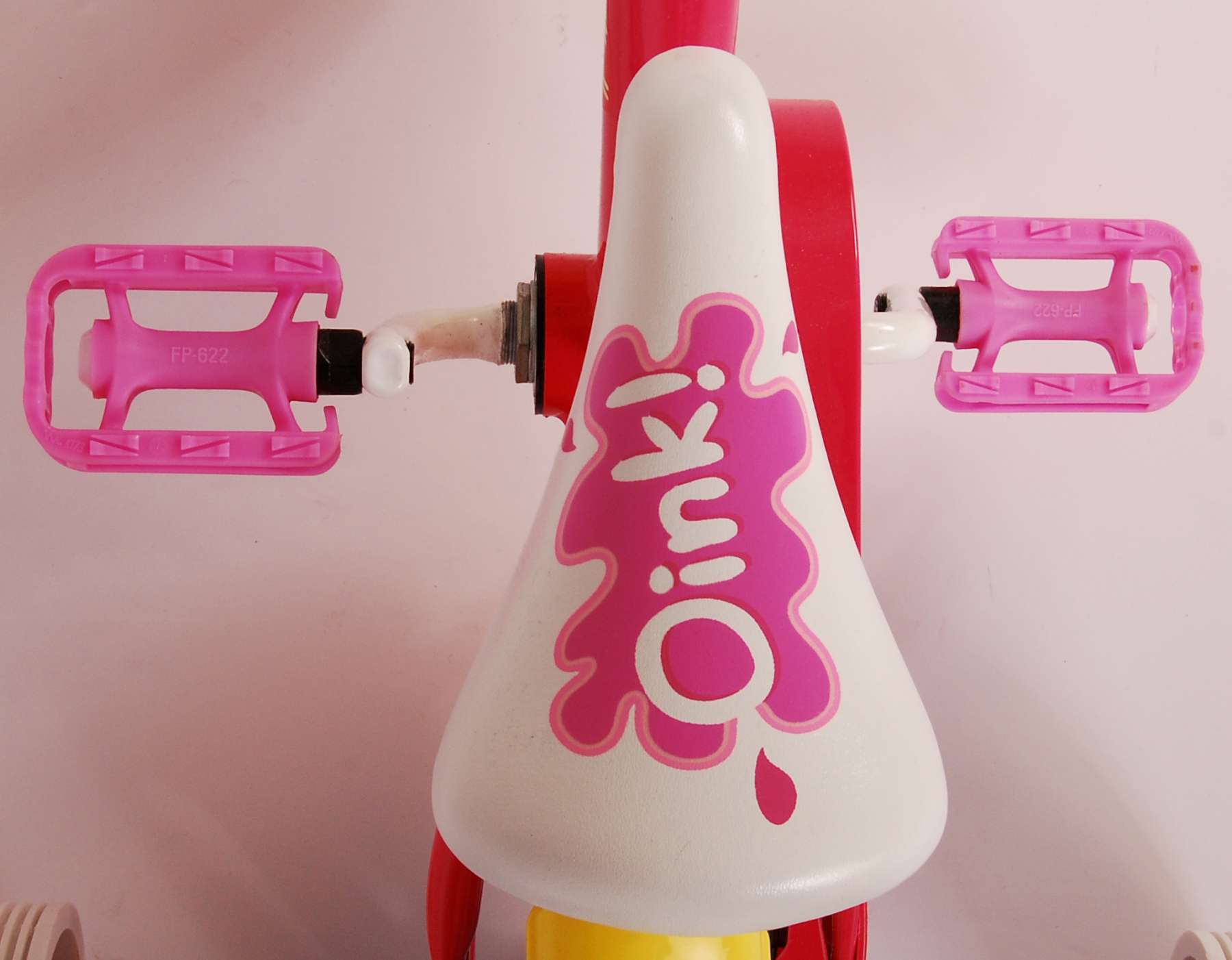 Gurli Gris Børnecykel - Piger - 10 tommer - Pink / Blå - Fast Gear