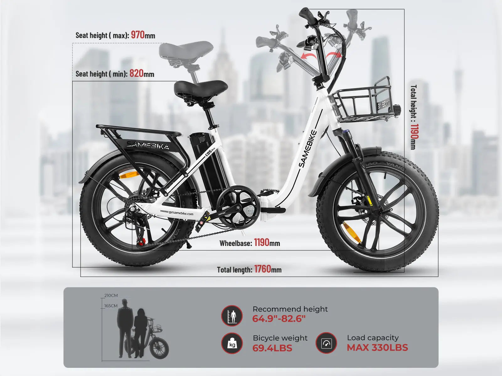 CPro Fatbike Lav indstigning