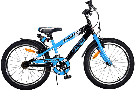 Volare - Børnecykel 20" - Sportivo Blå - To håndbremser